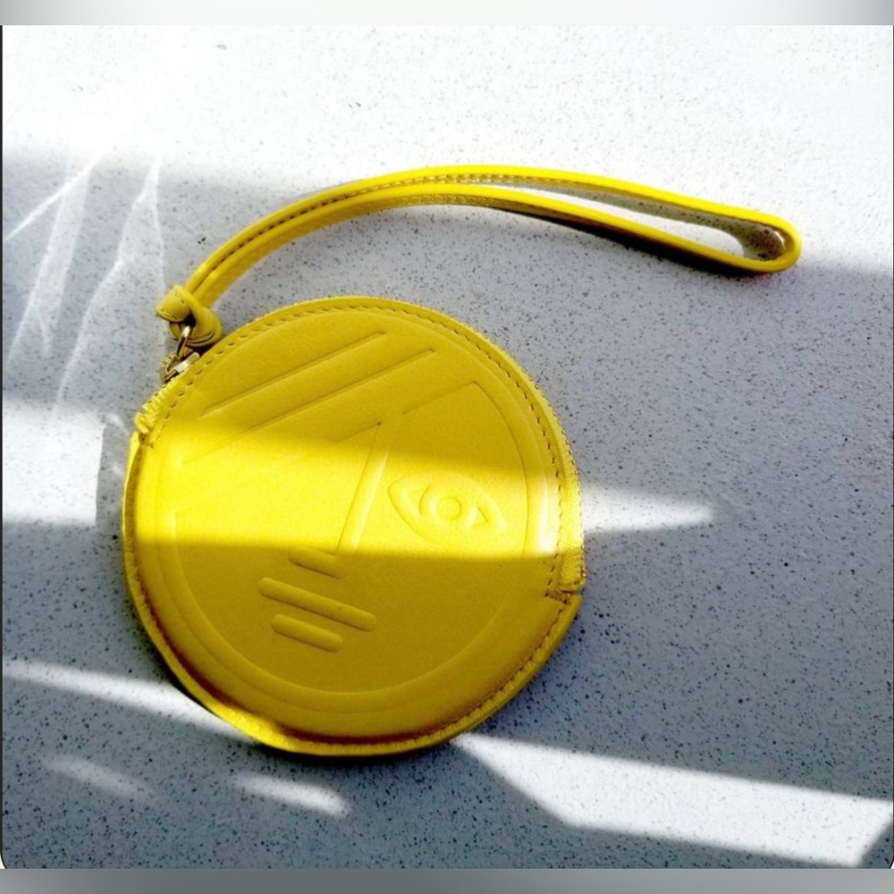 Matter Matters Eclipse Round Coin Purse - Yellow